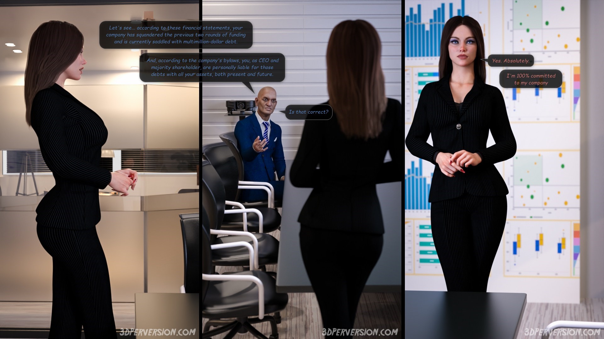 porn comic image Slave to the business 06