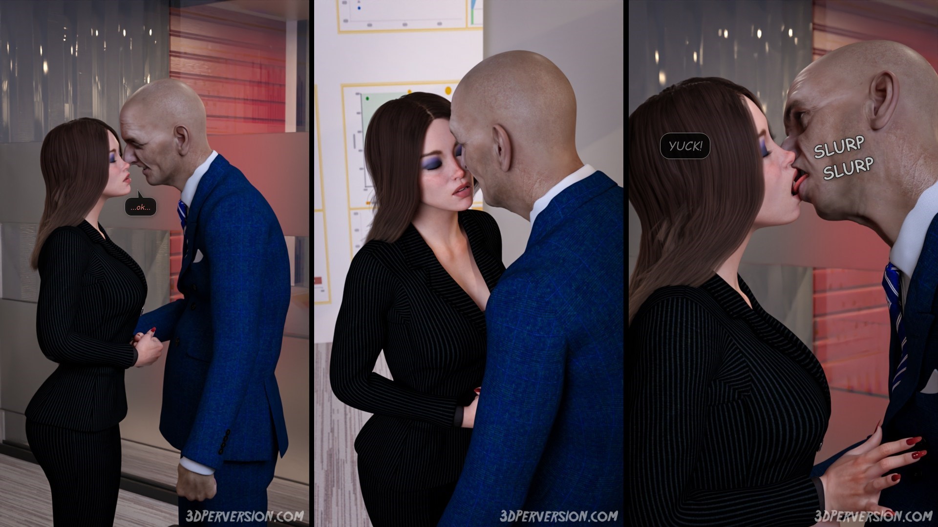 porn comic image Slave to the business 13