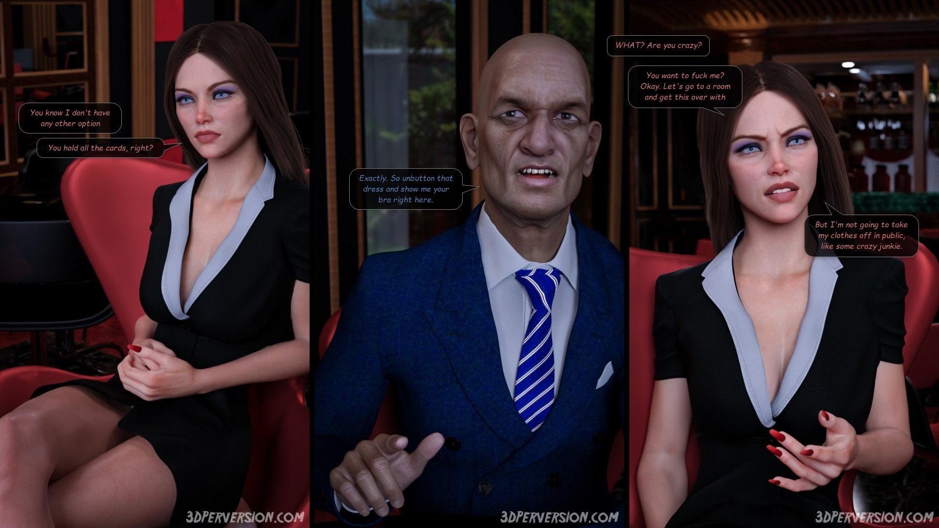 porn comic image Slave to the business 22