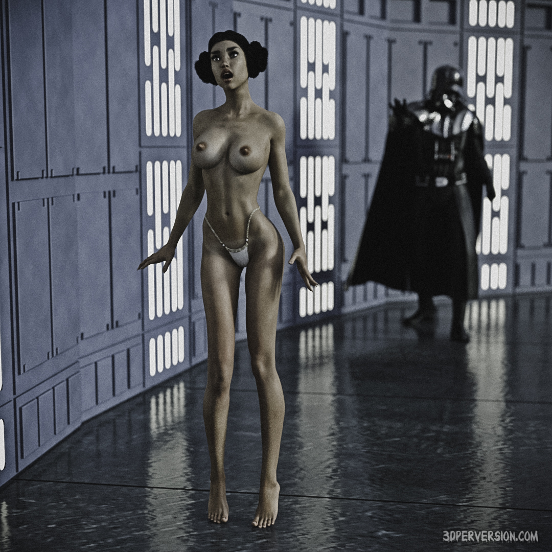 porn comic image Leia fucked by the Force 02