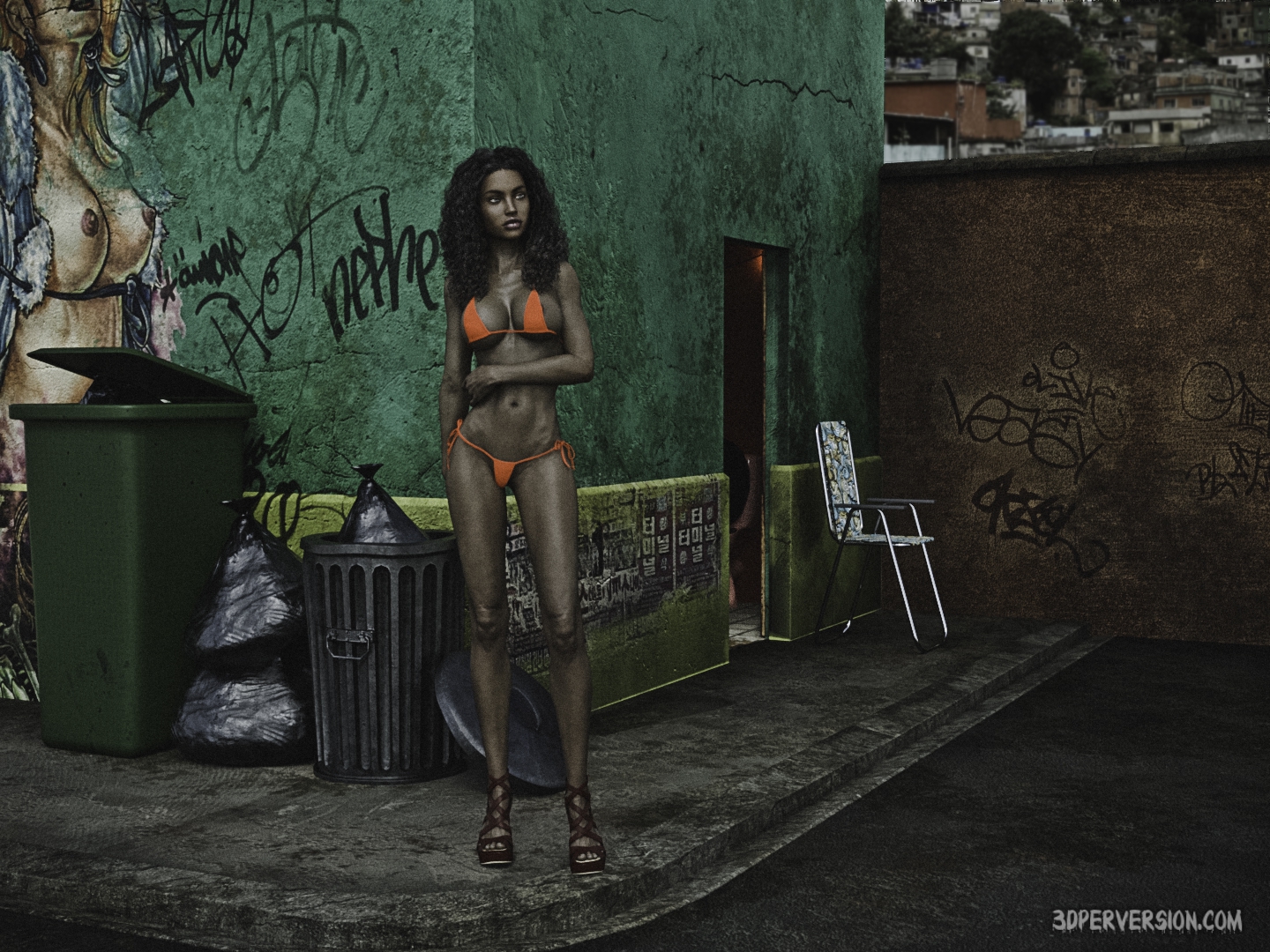 porn comic image Favelas 03