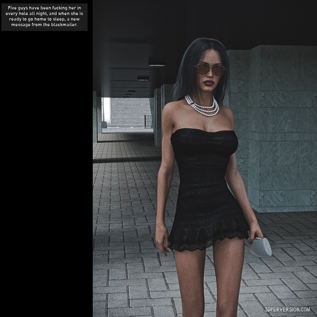 porn comic image Blackmail - Smell of whore 02
