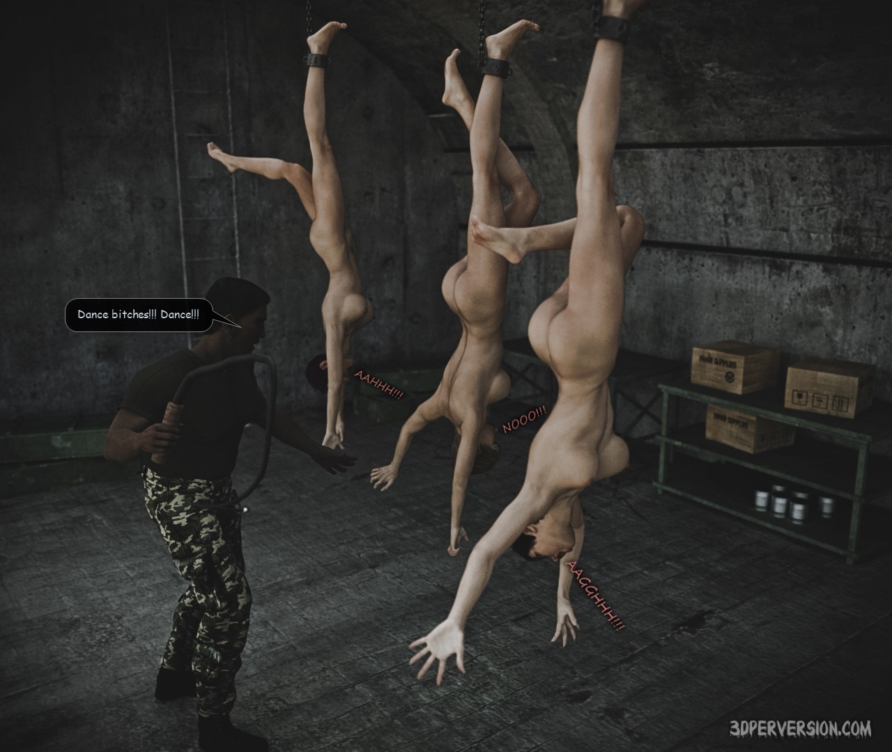 porn comic image The spy 3 - Torture and rape training 13