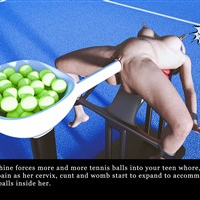 bdsm porn comic image Pleasure And Pain Tennis Machine1 06