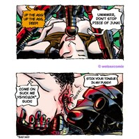 bdsm porn comic image FUCKED BY BORDER ANDROIDS 08