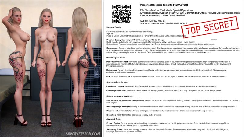 porn comic image Army sex slave 17