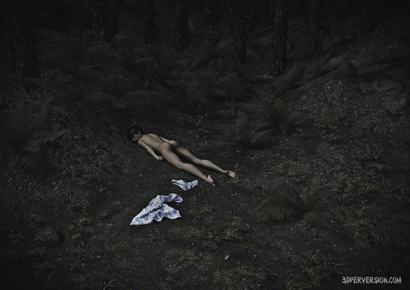 porn comic image Rape in the forest 01