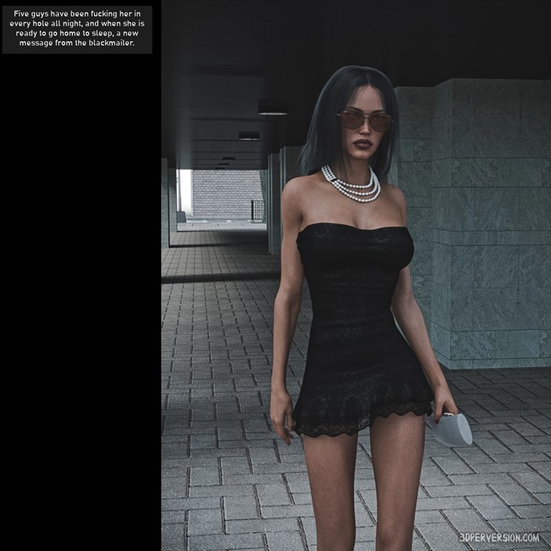 porn comic image Blackmail - Smell of whore 02